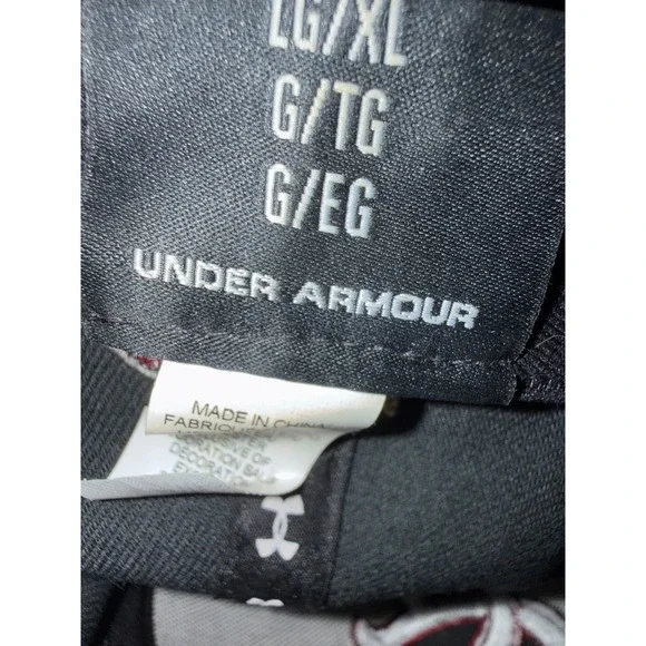 Under Armour South Carolina Gamecocks Hat Mens LG/XL Black Stretch Fit Cap NCAA - Picture 5 of 5